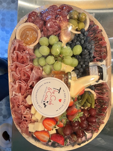 Large Charcuterie Board serves up to 10 (17x12" Platter)